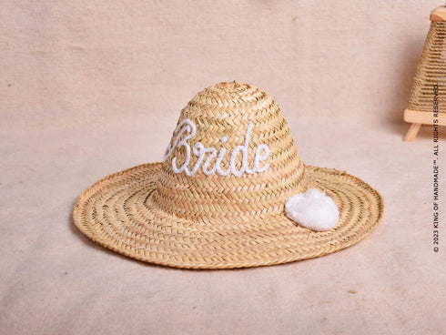 Style, Sun Protection, Memories: Your High-Benefit Personalized Straw Beach Hat!